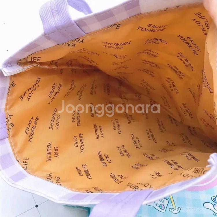 쿠로미 마이멜로디 시나모롤 토트백 보조가방 학원가방--2