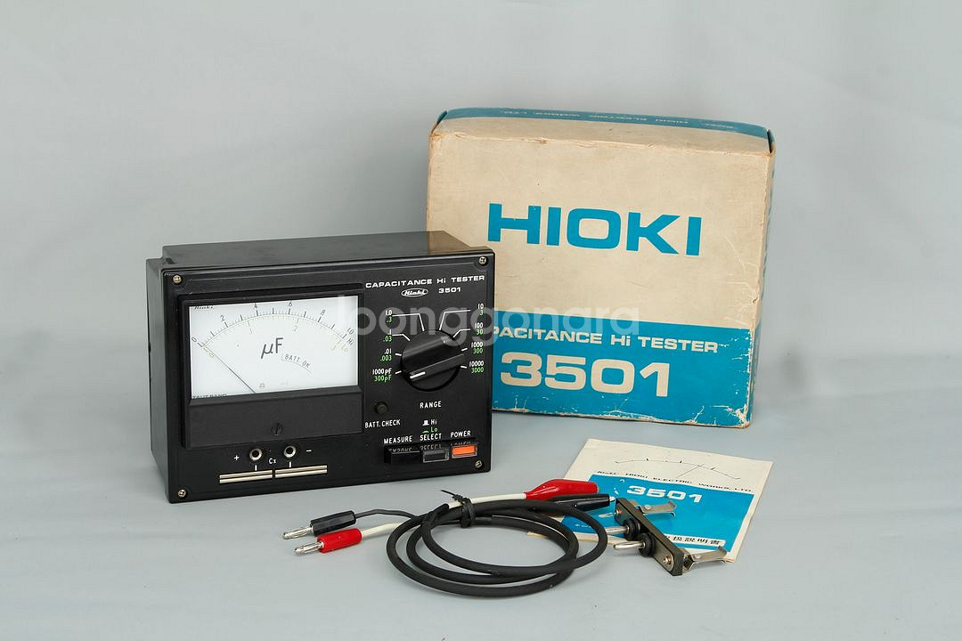 Hioki 3501 정전용량계 (N88)--0