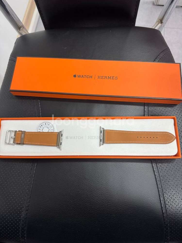 애플워치 에르메스 싱글투어 가죽스트랩 46mm 에토프--2