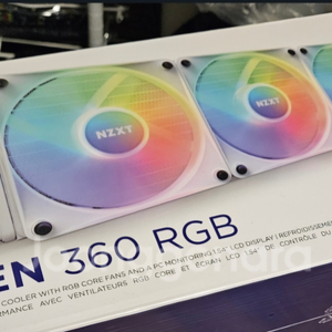 크라켄360 화이트 RGB KRAKEN360 미개봉