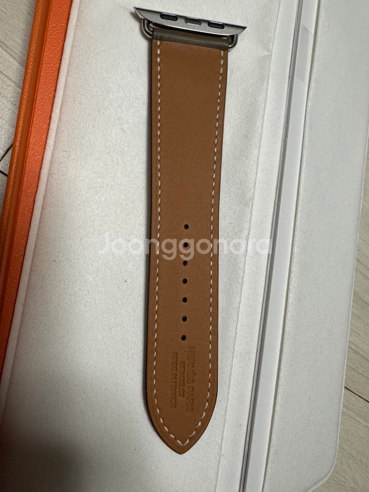 애플워치 에르메스 싱글투어 가죽스트랩 46mm 에토프--6