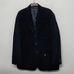 (100) 빈폴 코듀로이 자켓 블랙 싱글 골덴 블레이져
