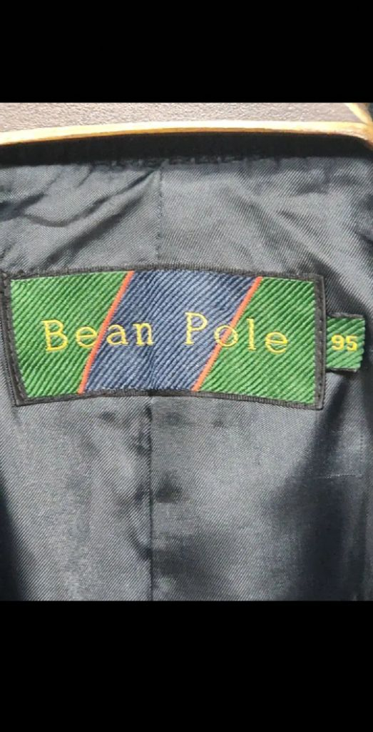 (100) 빈폴 코듀로이 자켓 블랙 싱글 골덴 블레이져--2