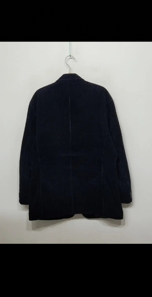 (100) 빈폴 코듀로이 자켓 블랙 싱글 골덴 블레이져--5