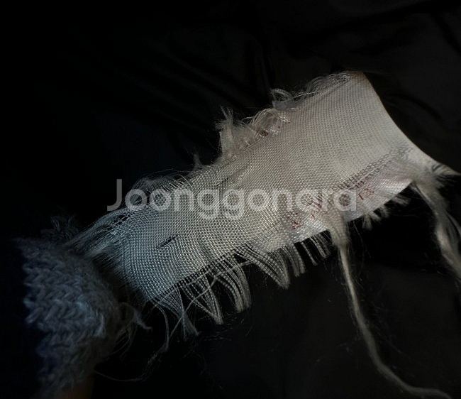 밀레 카키패딩 카키점퍼 100/L--4
