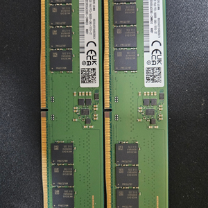 [창원]삼성 ddr5 16g 5600 두장 판매합니다