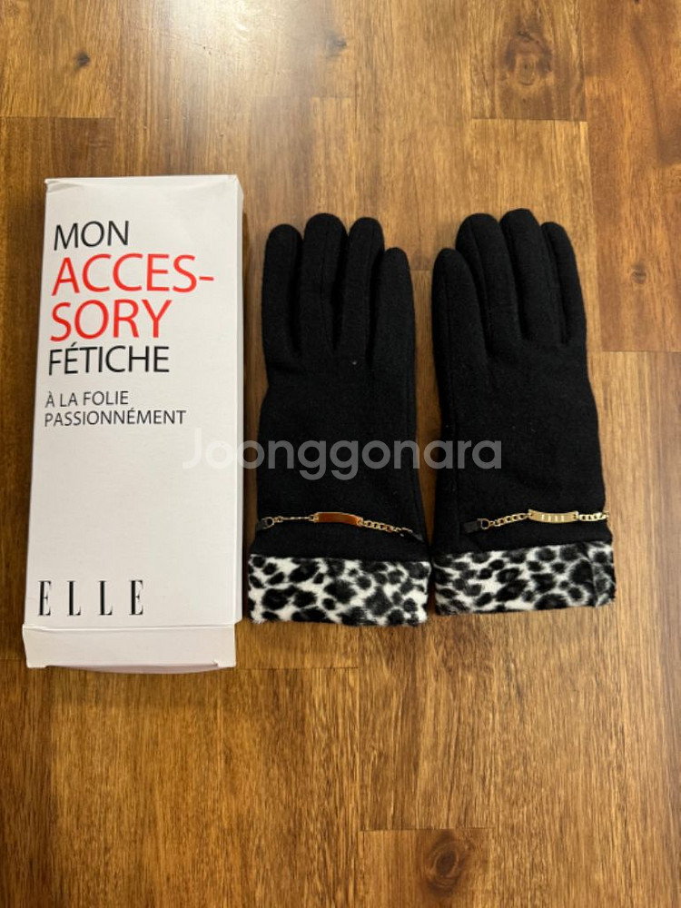 Elle 새제품 여성 장갑 안에 기모가 가득 해서 정말--2