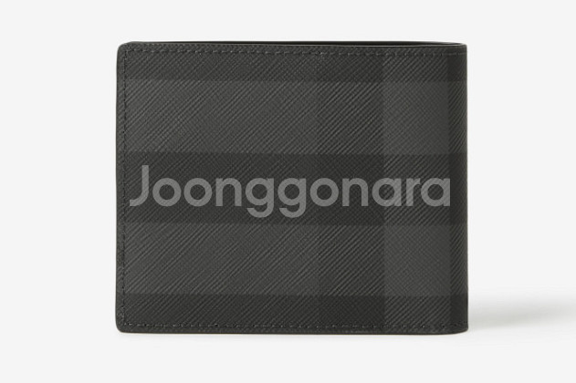 Burberry Charcoal Plaid Leathe--2