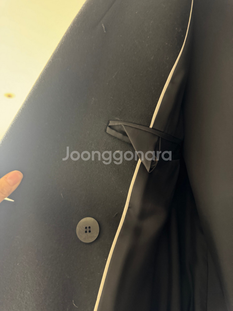 띠어리 울 모직 여성 코트--3