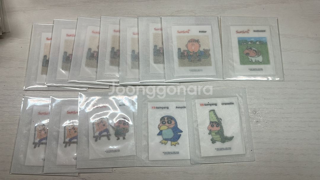짱구 젤리 3탄 4탄 2탄 세일러문 띠부씰 양도--2