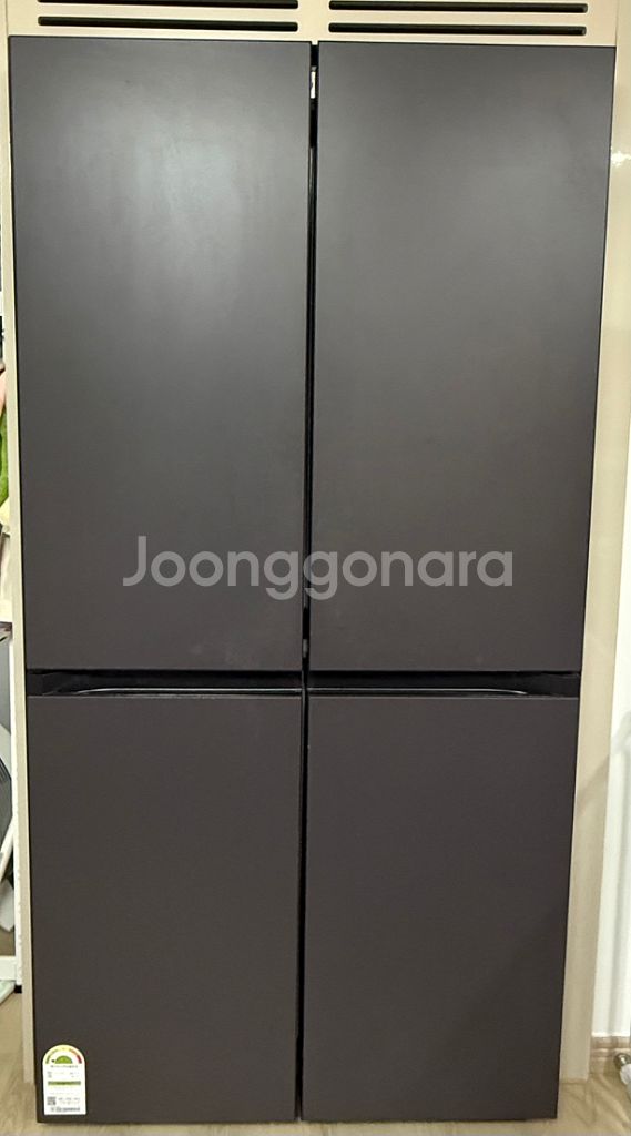 삼성 비스포크 4도어 냉장고--1