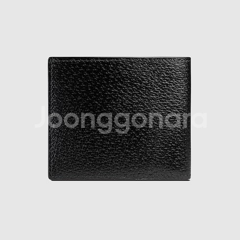 구찌 남성 GG 마몬트 레더 지갑 블랙 금장 42872--2