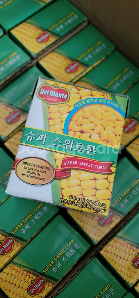 델몬트 슈퍼 스위트콘 옥수수콘 캔 통조림 380g--1