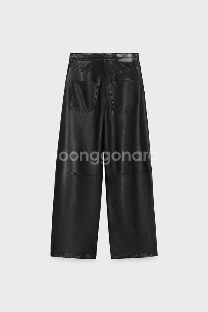 자라 스티븐 마이젤 리얼레더 팬츠 양가죽 바지 수퍼 와--9