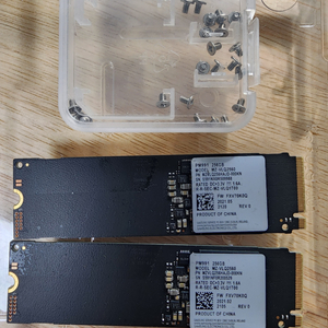 삼성 pm991 SSD 256GB/ 원도우11 문서