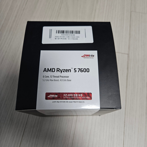 AMD 라이젠5 7600 라파엘 멀티팩 미개봉신품