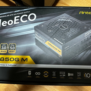 안텍 네오에코 850W GOLD 풀 모듈러 파워