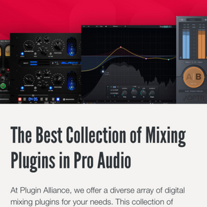 Plugin Alliance Mixing set