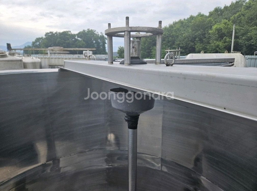 스텐탱크 저장탱크 발효탱크 물탱크 스뎅탱크 5톤--2