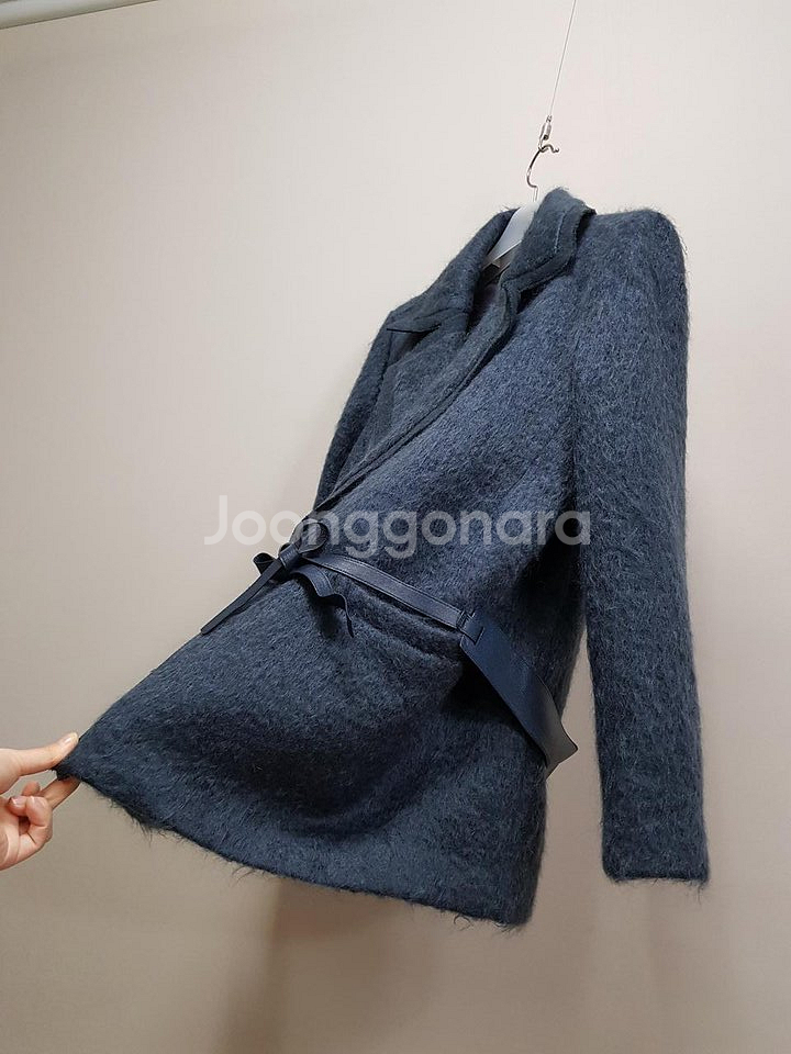 한섬 랑방 20FW 모헤어 벨티드 자켓 S 사이즈--2