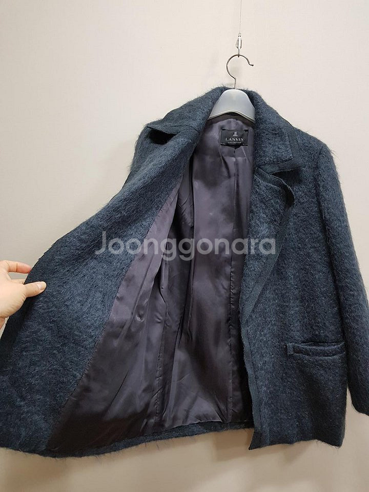 한섬 랑방 20FW 모헤어 벨티드 자켓 S 사이즈--9