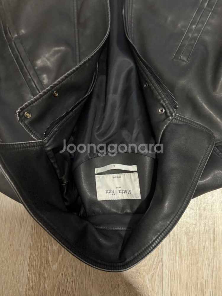 마땡킴 레더 빈티지 자켓--3