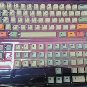 사오파오 체리 GMK 캔버스 키캡 PBT 108키