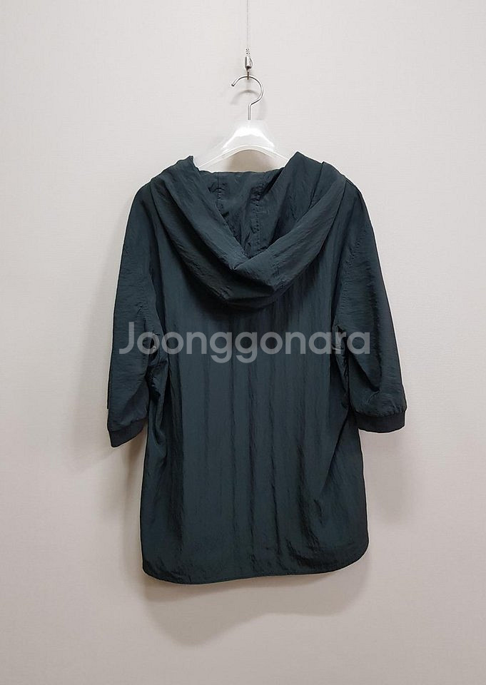 한섬 랑방 스트랩 후드 하프슬리브 셔츠 S사이즈--5