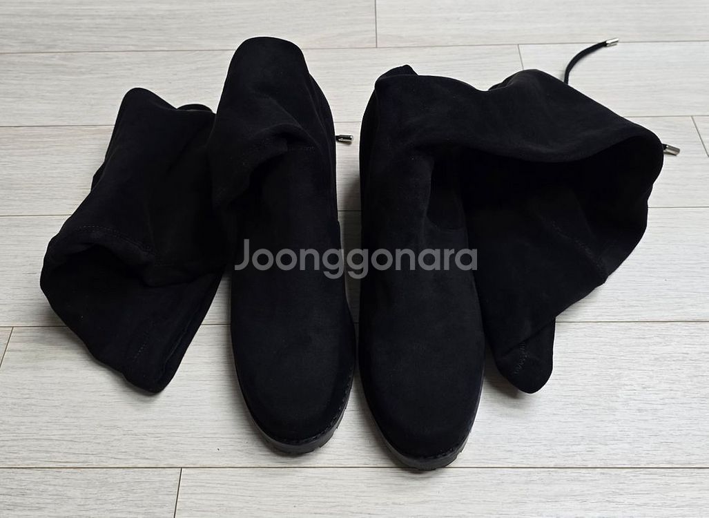 지니킴 제이하이 롱부츠 블랙 250cm--6