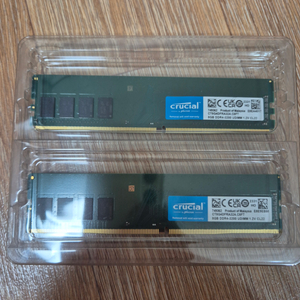 미사용 마이크론 램 16GB (8x2) DDR4 320