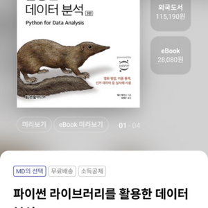 파이썬 라이브러리를 활용한 데이터 분석(웨스 맥키니)