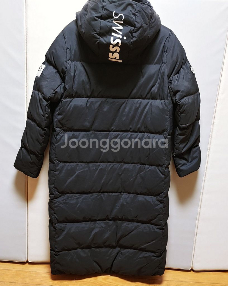 [XXL] 데상트 아우디 롱패딩점퍼 블랙1214--5