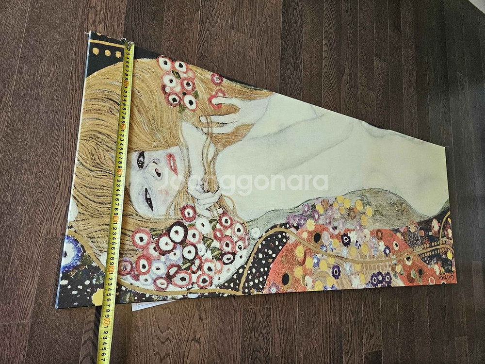 세제품) 이케아 인테리어 클림트 그림 캔버스 액자 대형--4