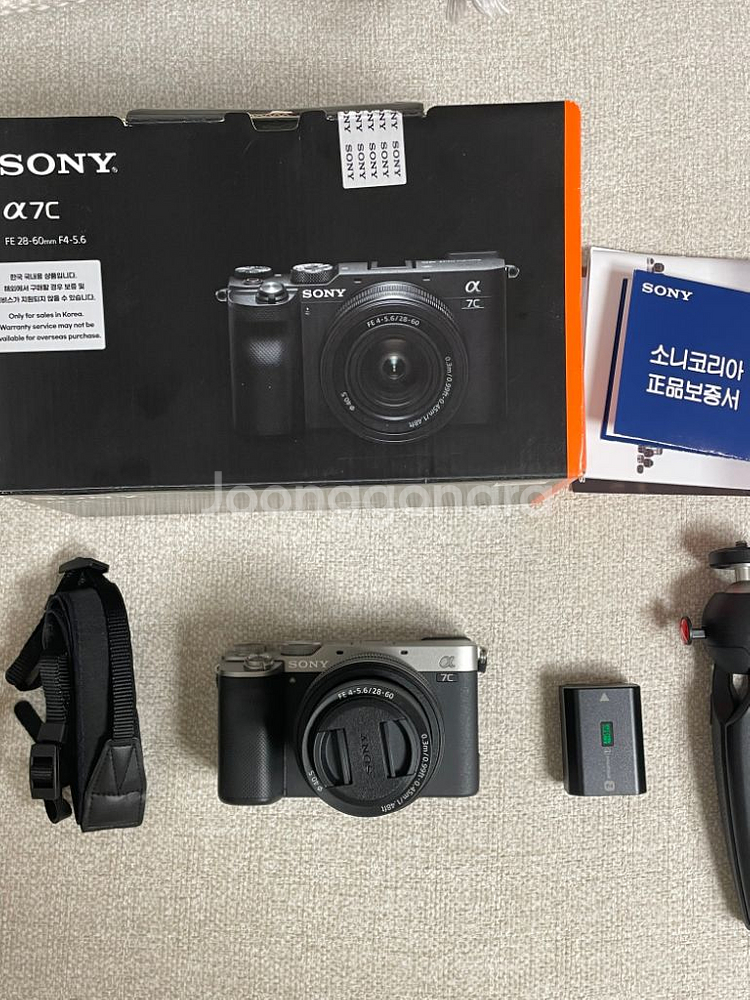 [카메라] 소니 a7c 풀패키지 + 삼각대--1