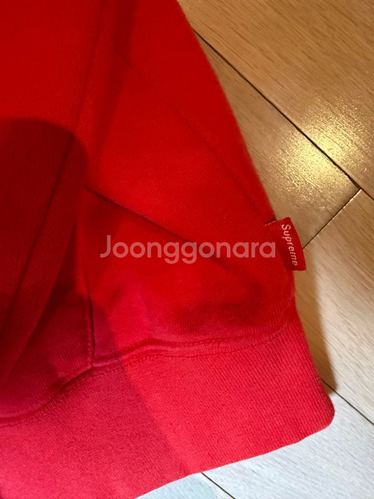 슈프림 오버다이드 스몰박스 후드집업 S 사이즈--1