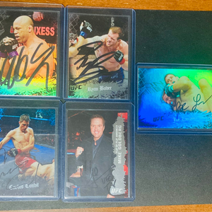 2010 topps ufc main event 싸인카드