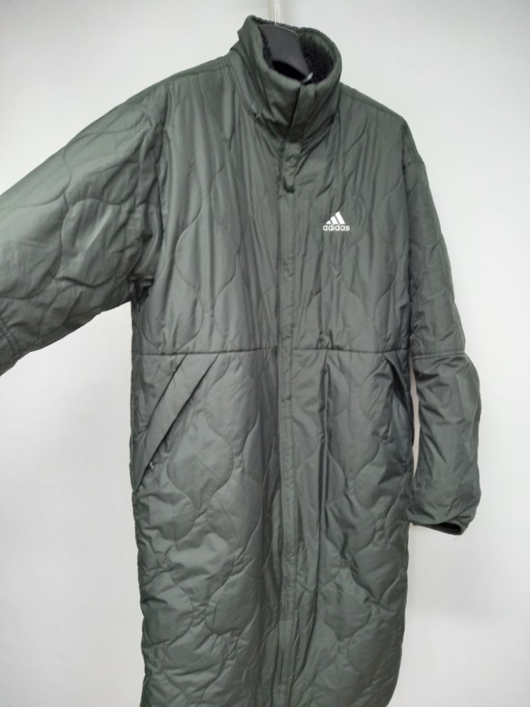 아디다스 리버시블 쉐르파 롱 점퍼 M 남여공용--7