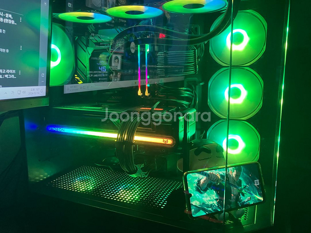다크플래쉬 d6s 시스템쿨러 7개 팝니다--1