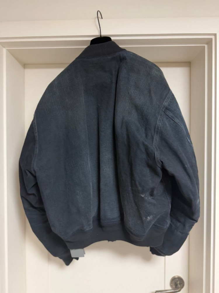 발렌시아가 25봄 데님 봄버 자켓 M 사이즈 새상품 이미지