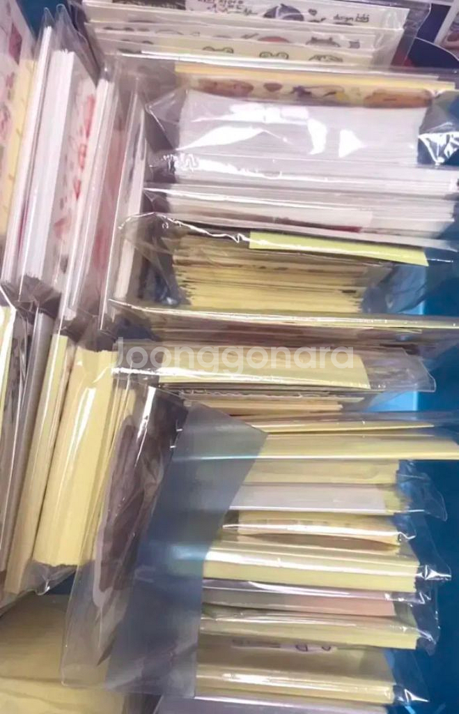 그시절포장용품 블로거 다꾸 캐릭터 또하 까만너구리 은렌--5