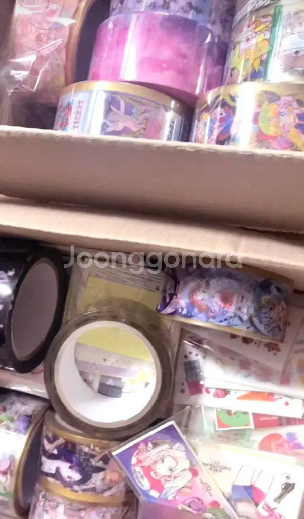 그시절포장용품 블로거 다꾸 캐릭터 또하 까만너구리 은렌--7