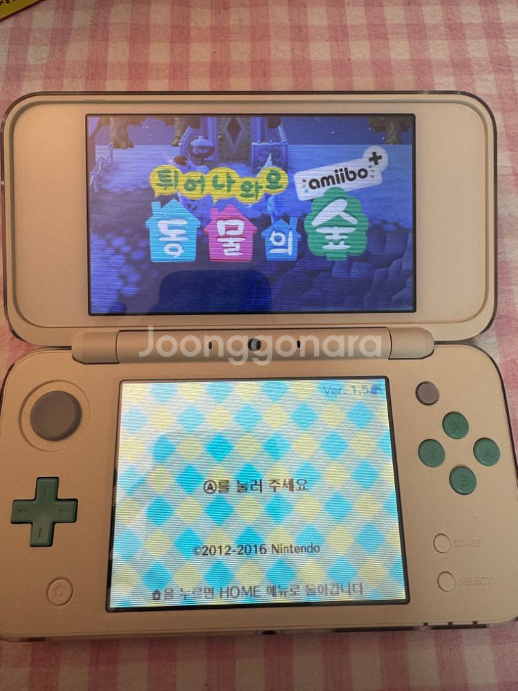 닌텐도 new 2ds 튀동숲 에디션--3