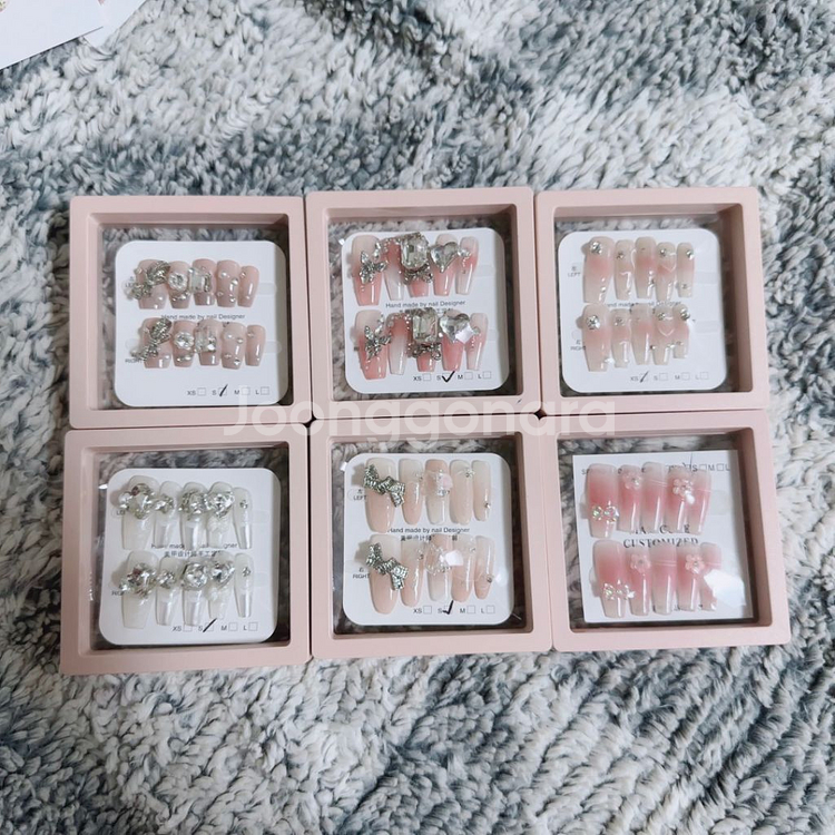 s,xs사이즈 수제 네일팁--1