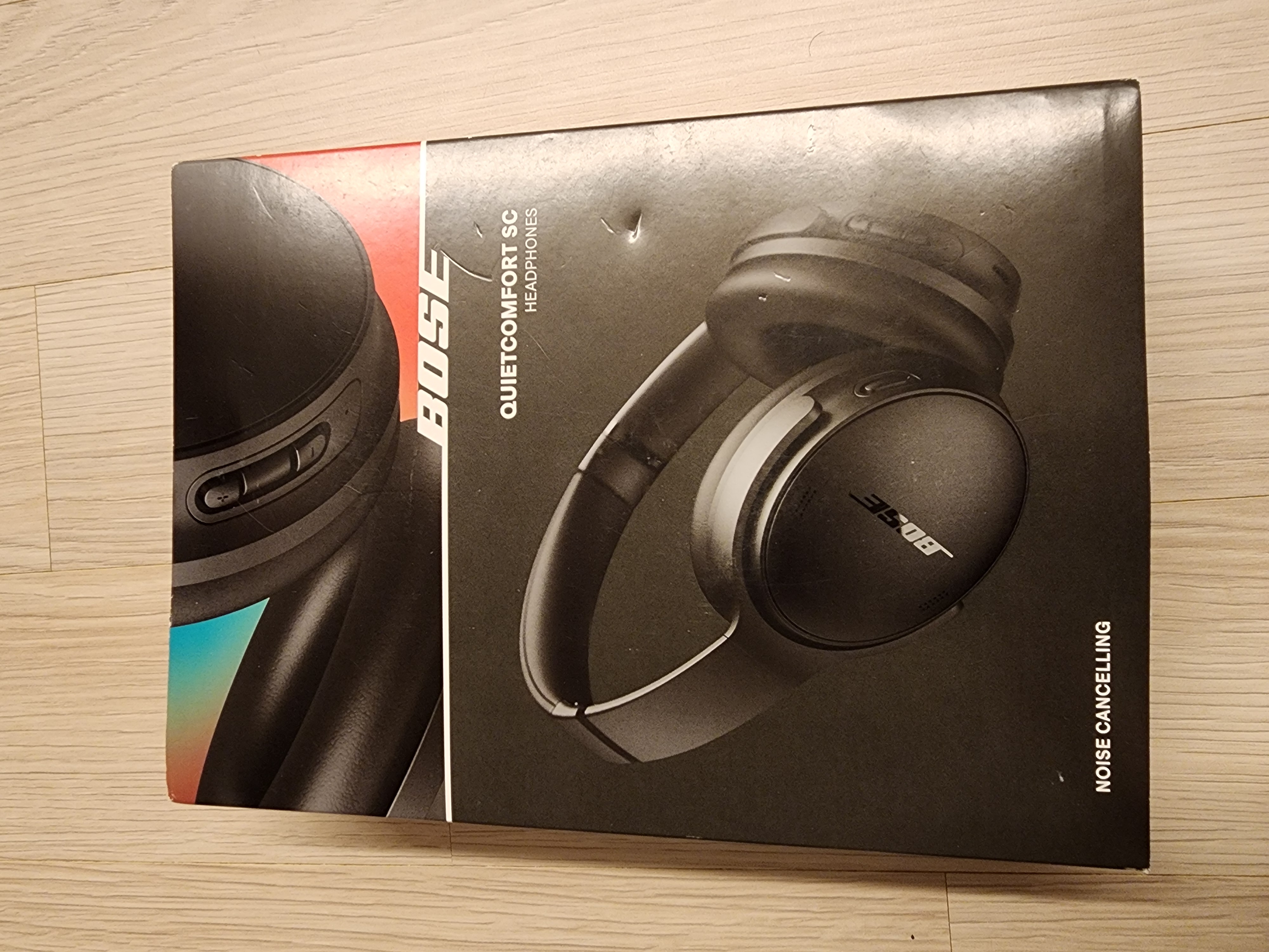 BOSE 무선 헤드폰 QC SC 블랙(노이즈 캔슬링)