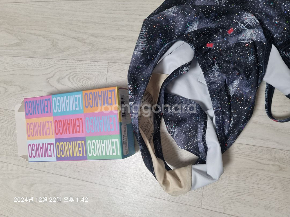 르망고 여성 수영복M(85)스노잉 크리스마스--2