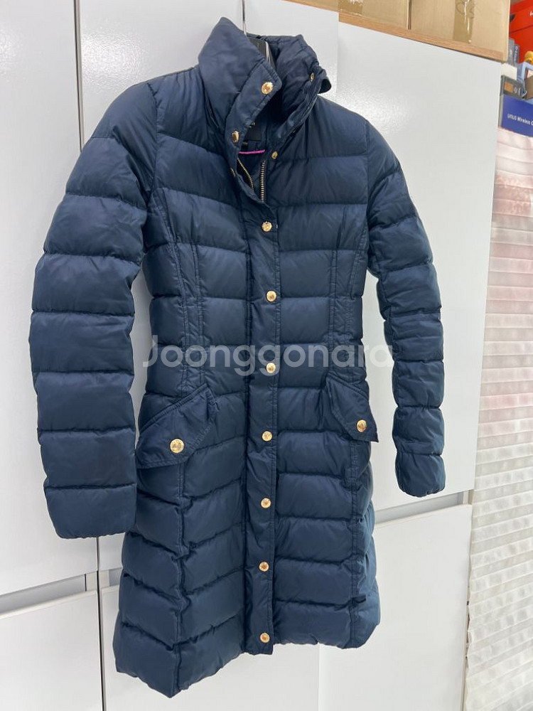 쥬시꾸띄르 정품 네이비 경량 패딩--1