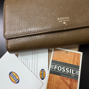 파슬 FOSSIL 소가죽 장지갑