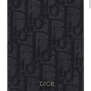 DIOR 오블리크 자카드 카드지갑