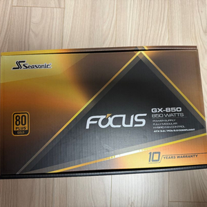 시소닉 NEW FOCUS GX-850 GOLD 판매