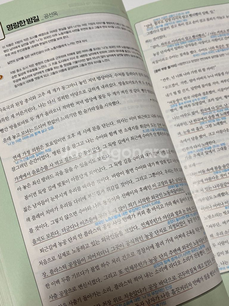 수능특강 수특 사용설명서 문학--1
